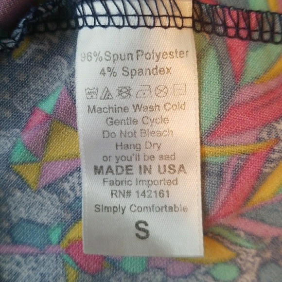 Feather and Diamond LulaRoe Maxi Skirt EUC - Picture 4 of 4